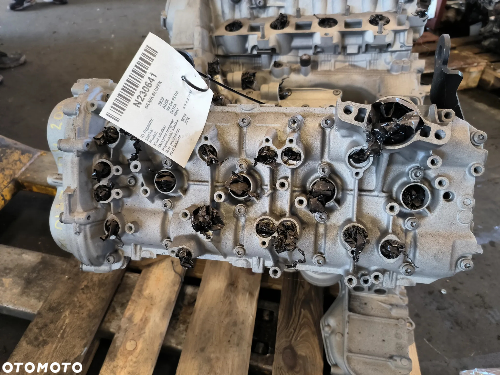 SILNIK AUDI S8+ D4 4H RS6 C7 DDTA 4.0 TFSI - 8