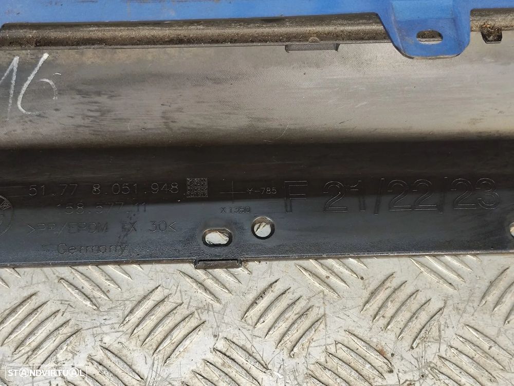 EMBALADEIRAS SAIAS  BMW SERIE 1 F21 SERIE 2 F22 COUPÉ F23 CABRIO PACK M ORIGINAIS - 9