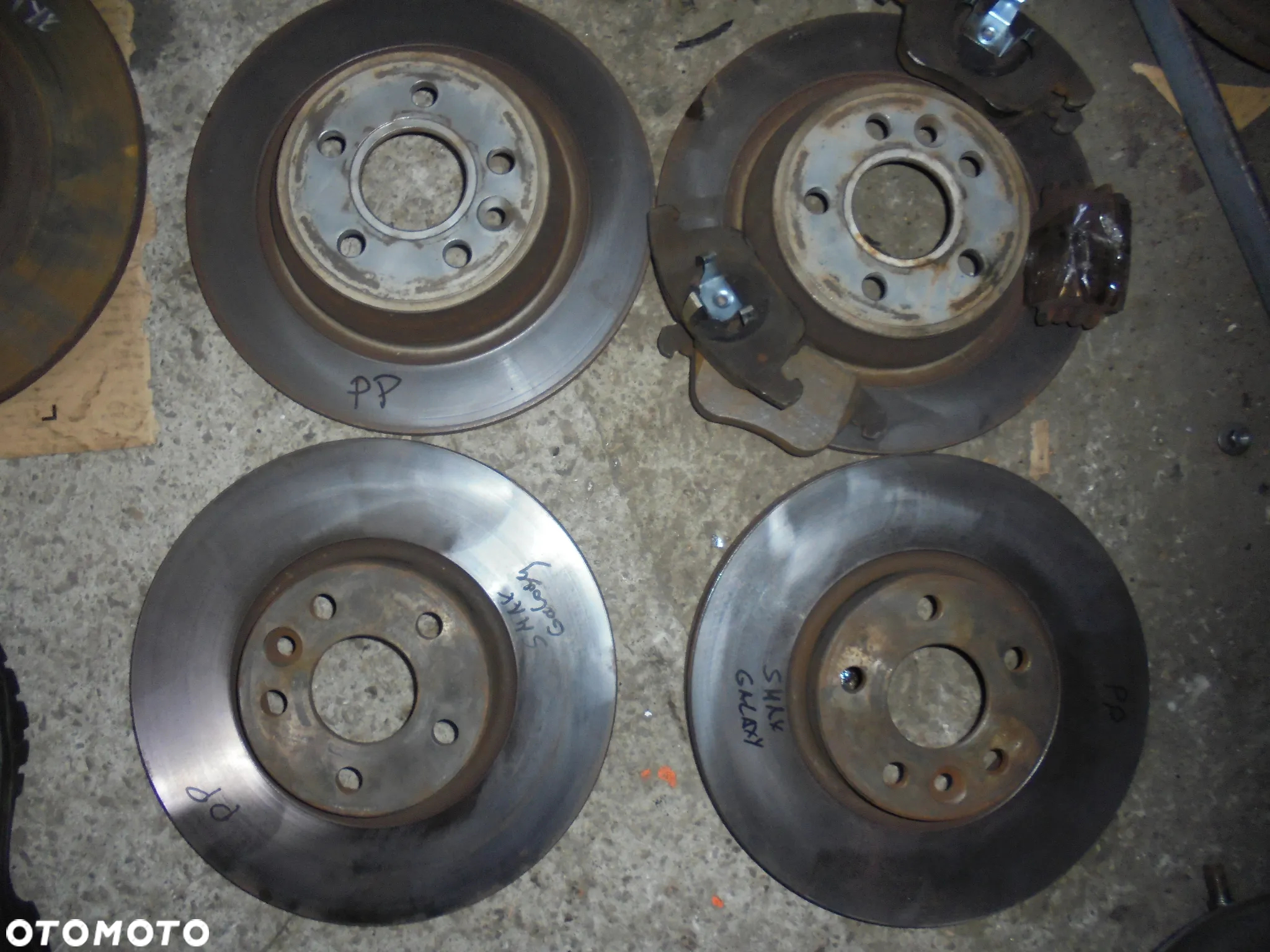 ford mondeo mk4 smax galaxy tarcze hamulcowe z klockami tył - 4