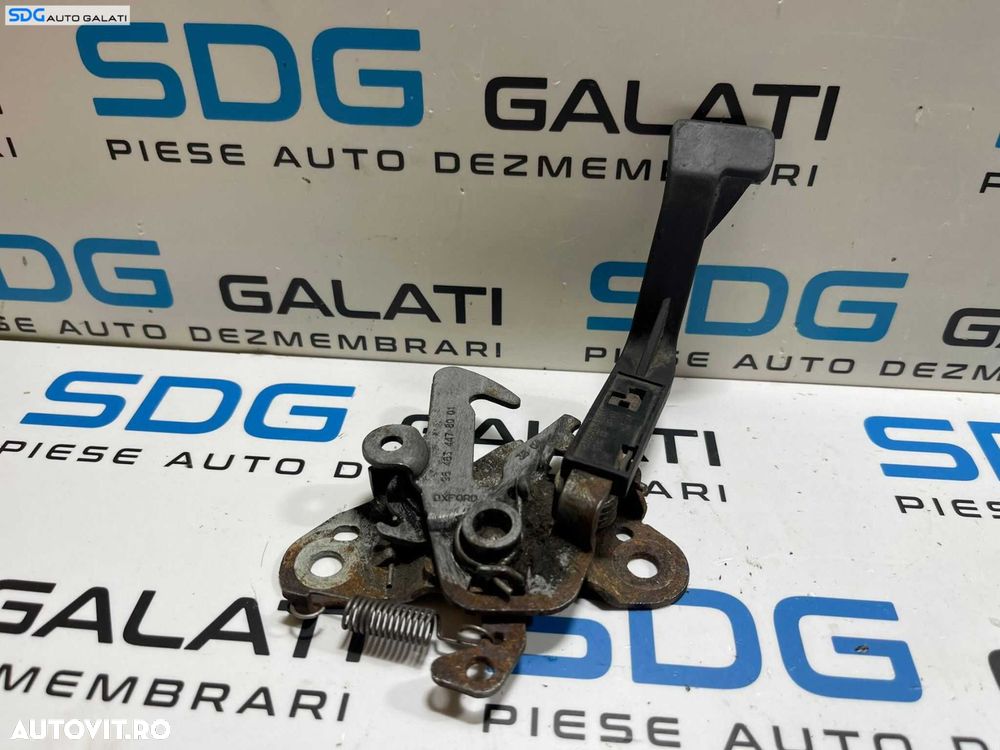 Broasca Incuietoare Capota Motor Peugeot 407 2004 - 2010 Cod 9646344780 964634478001 [B3470] - 1