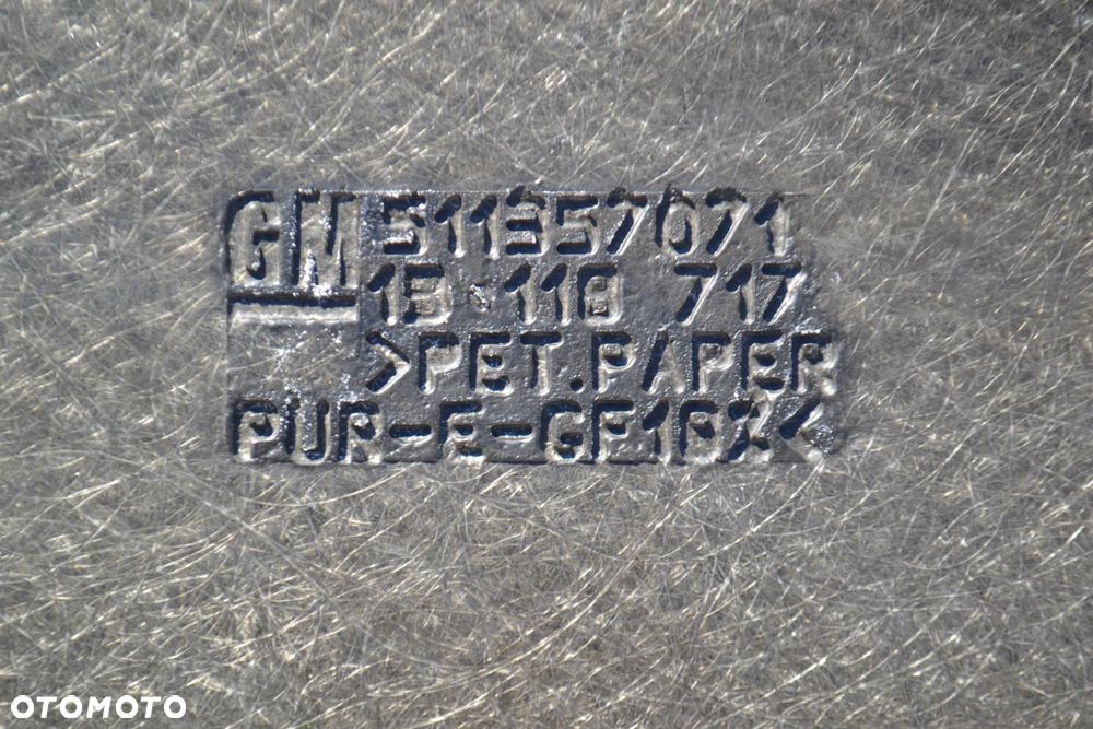 OPEL MERIVA A WYKŁADZINA PŁYTA PODŁOGA BAGAŻNIKA 511357071 - 3