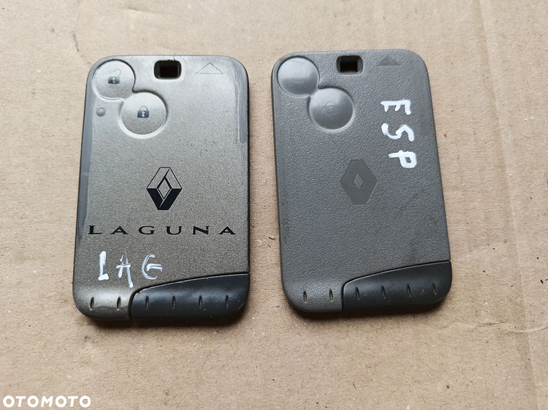 Laguna II karta karty Espace IV Renault - 1