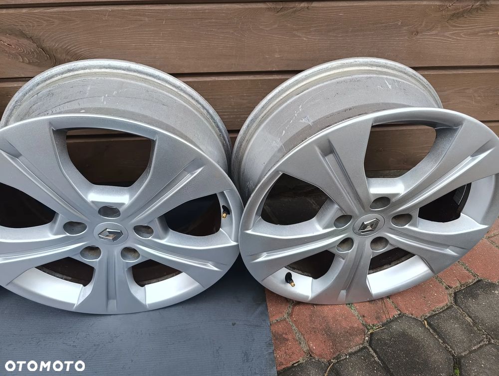 Komplet felg felgi FELGA RENAULT MEGANE 3 III Scenic III 17 CALI 7J ET49 5X114.3 - 6
