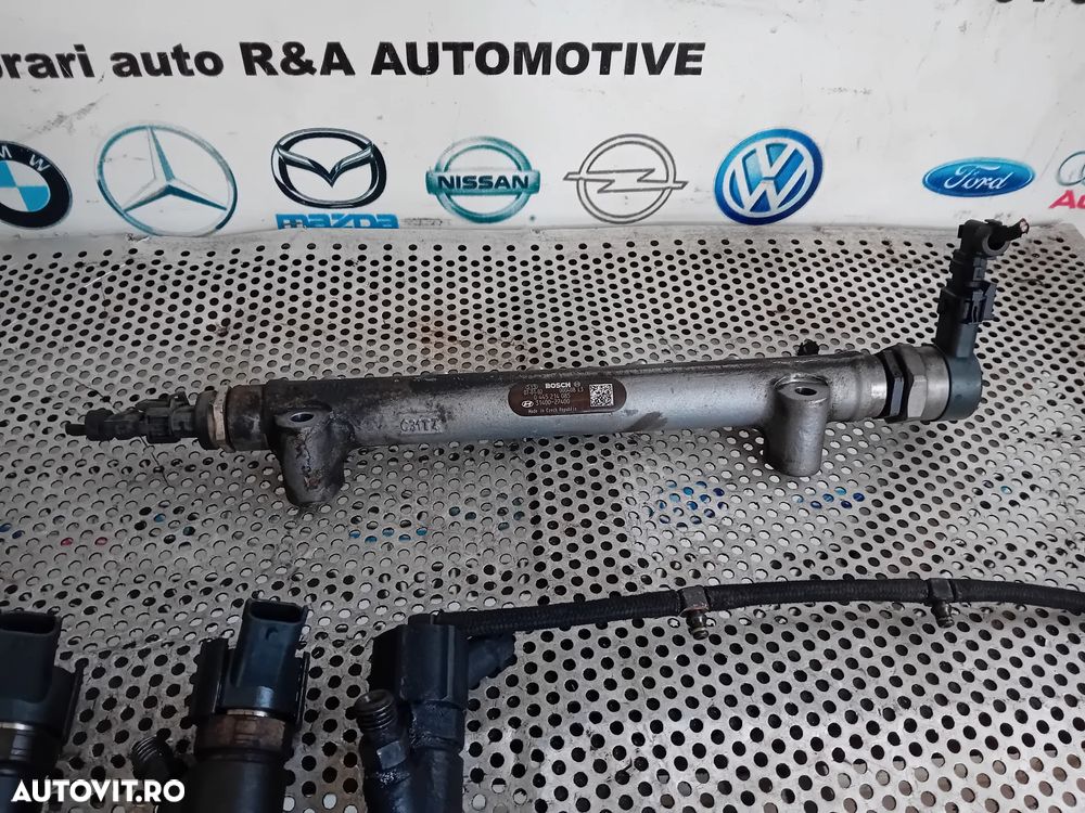 Kit Injectie Injectoare Pompa Rampa Hyundai Santa Fe 2 Tucson Kia 2.2 Crdi euro 4 cod 33800-27800 - 4