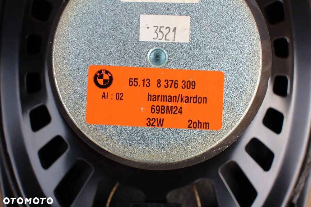 Głośniki bagażnika BMW e46 HARMAN KARDON touring 8376309 - 3