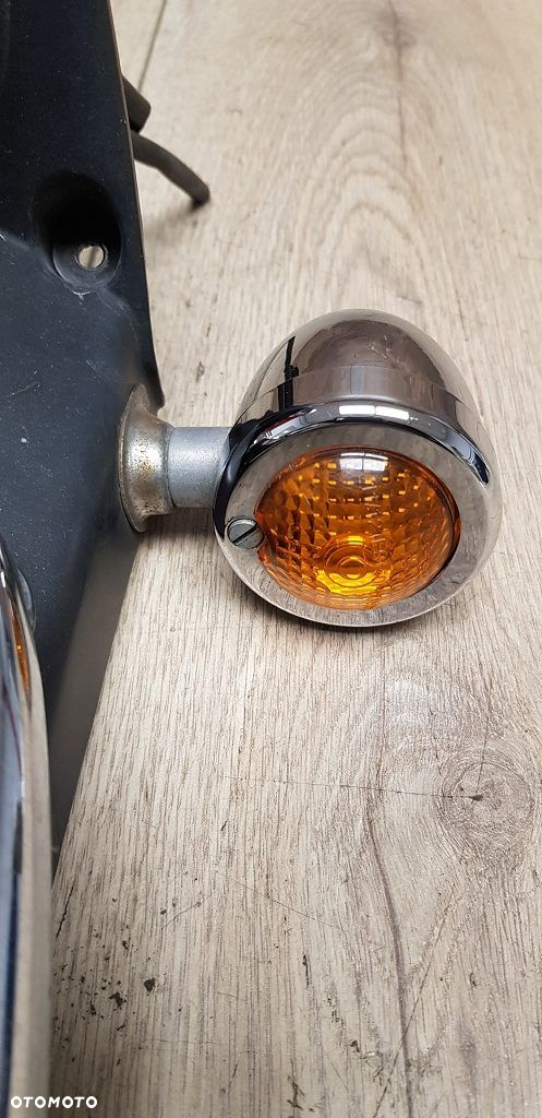 Lampa osłona chrom chlapacz kierunkowskazy Yamaha XVS650 Drag Star Custom - 5