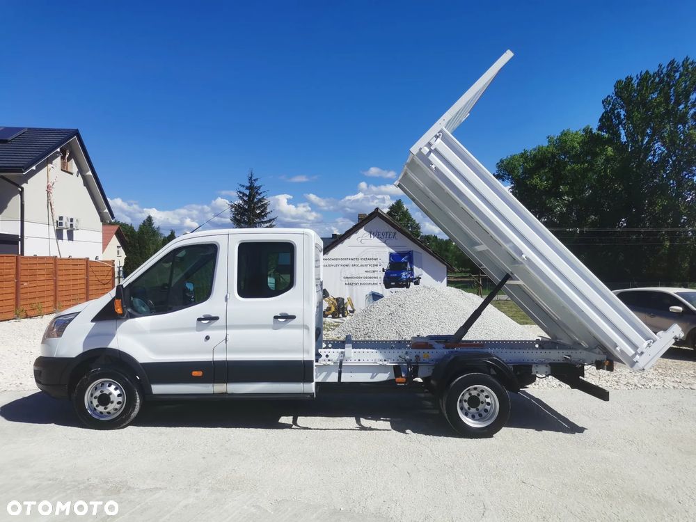 Ford Transit 2.0-170KM Brygadówka wywrotka Klima kiper doka Hak dubel na bliźniaku - 6