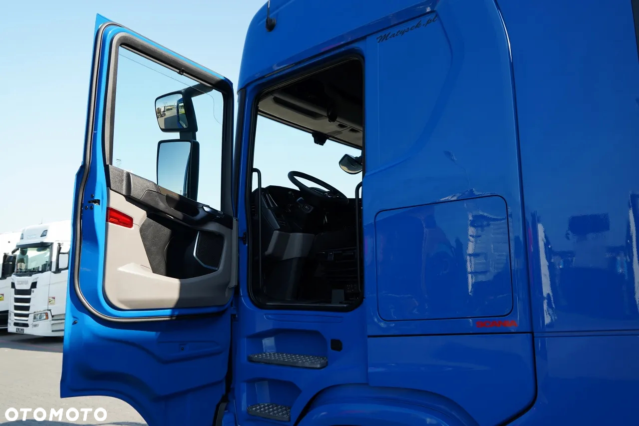 Scania S 500 / RETARDER / KLIMA POSTOJOWA / ALUFELGI / PO KONTRAKCIE SERWISOWYM - 23