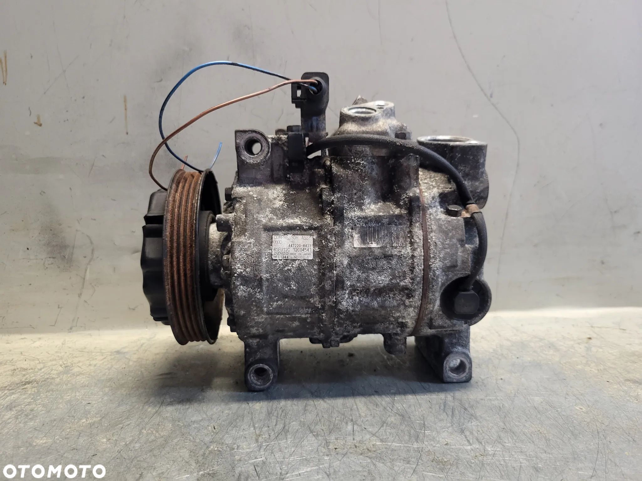 SPRĘŻARKA KLIMATYZACJI AUDI A4 B6 B7 447220-8433 - 1