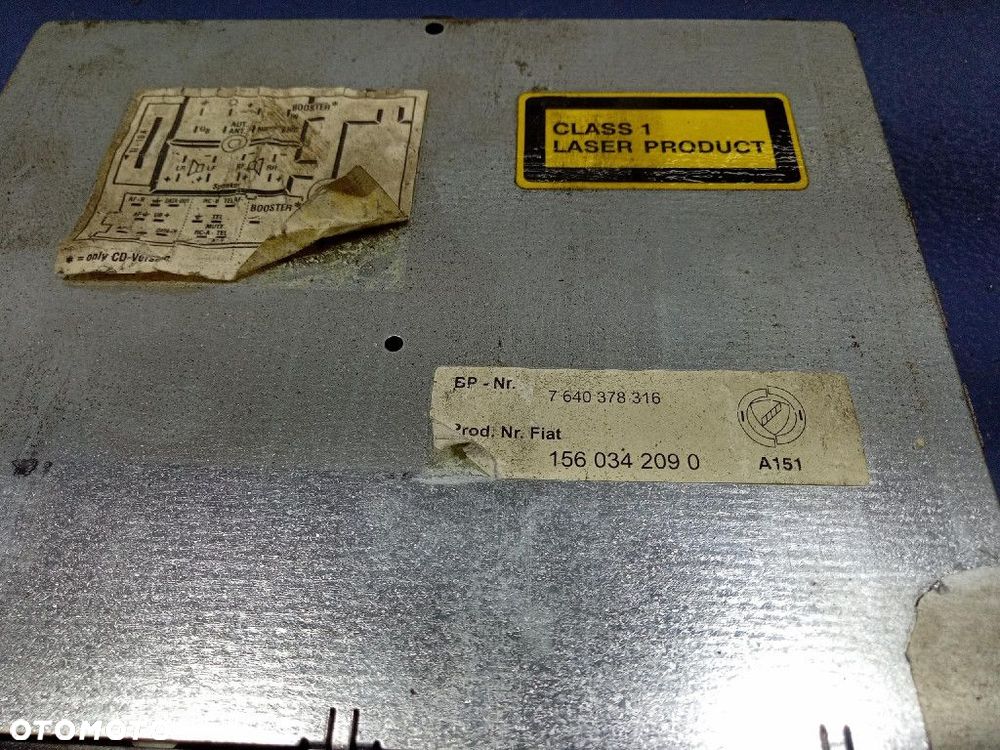 ALFA ROMEO 156 RADIO CD FABRYCZNE 1560342090 - 7