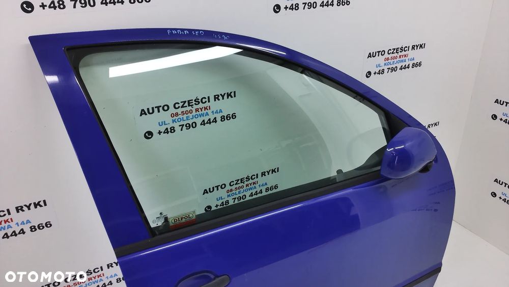 Skoda Fabia I 4590 Drzwi Prawy Przód Lusterko - 2