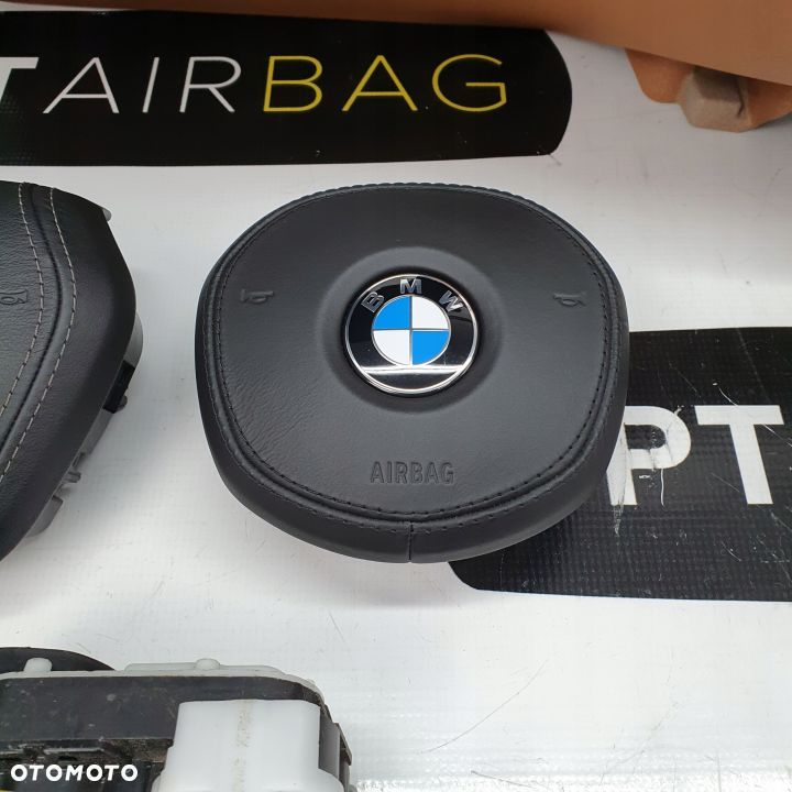 BMW G30 G31 DESKA ROZDZIELCZA KONSOLA KOKPIT PULPIT PODUSZKI AIRBAG AIR BAG PASY KIT SET - 8