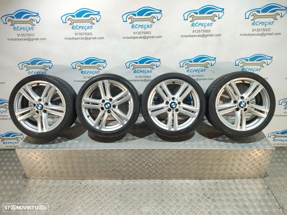 JANTES ORIGINAIS BMW SERIE 1 F20 F21 PACK M STYLE 386M 18 POLEGADAS 7,5J 8J ET34 ET37 5X120 - 11