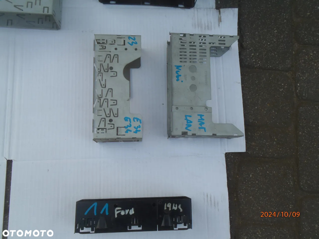ramka radia 2 din 1 din bmw lanos nubira matiz spark ford fiat croma stilo ducato boxer jumper iveco opel combo c corsa c meriva inne oryginał wszystko do tych fiatów - 5