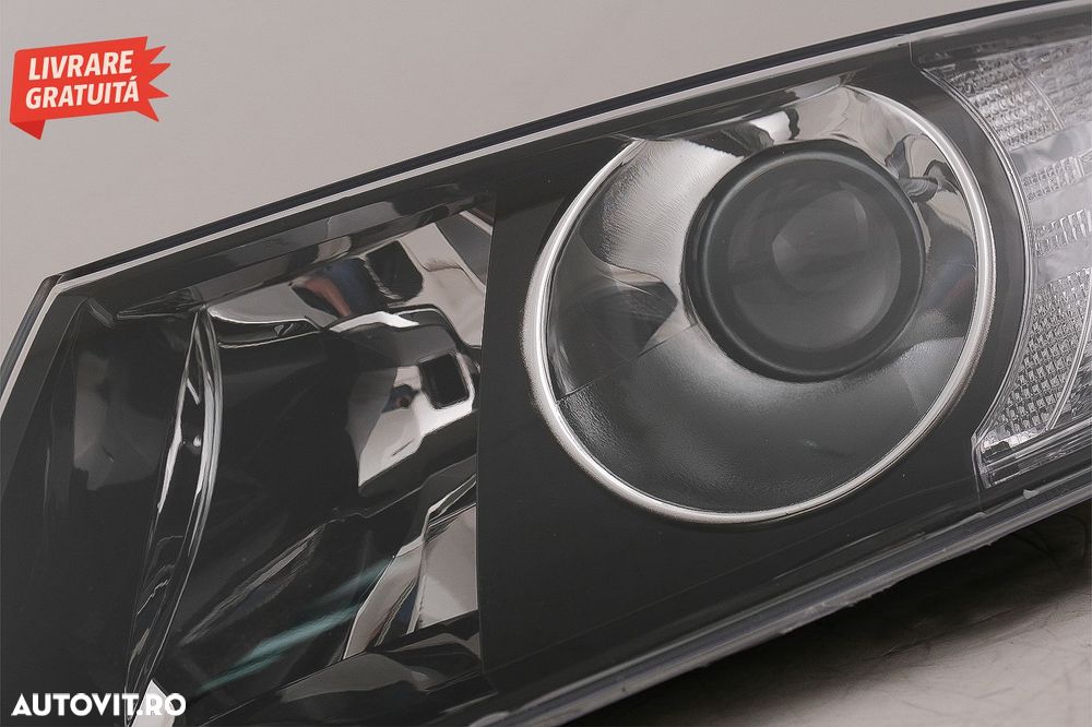 Faruri Skoda Octavia II (2004-2008) Negru- livrare gratuita - 4