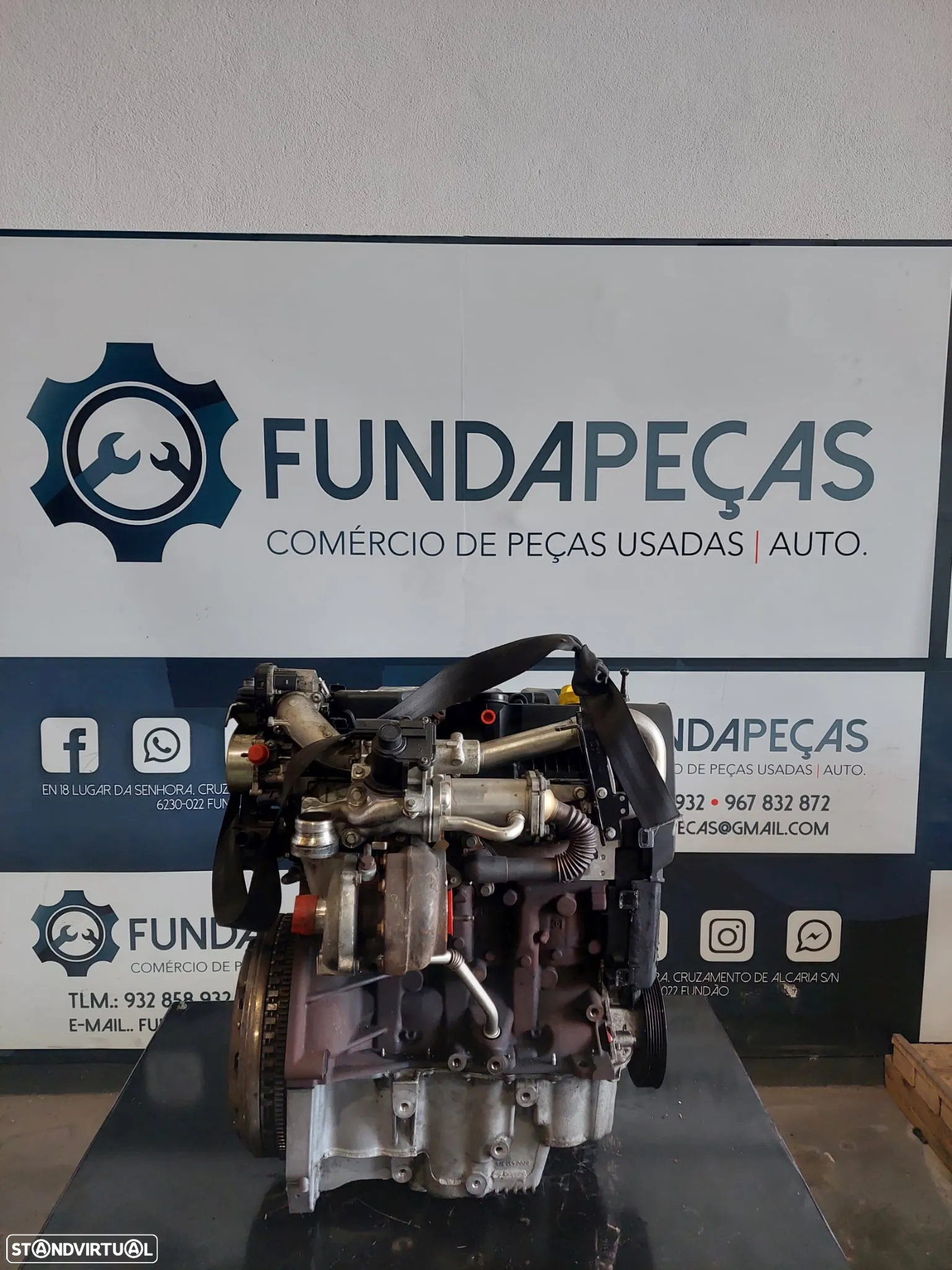 Motor Nissan/Renault 106cv k9k282 - 2