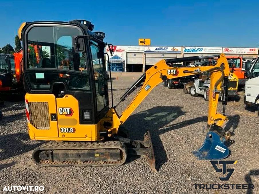 Cat 301.8 | JoyStick | Lama Nivelatoare - 4