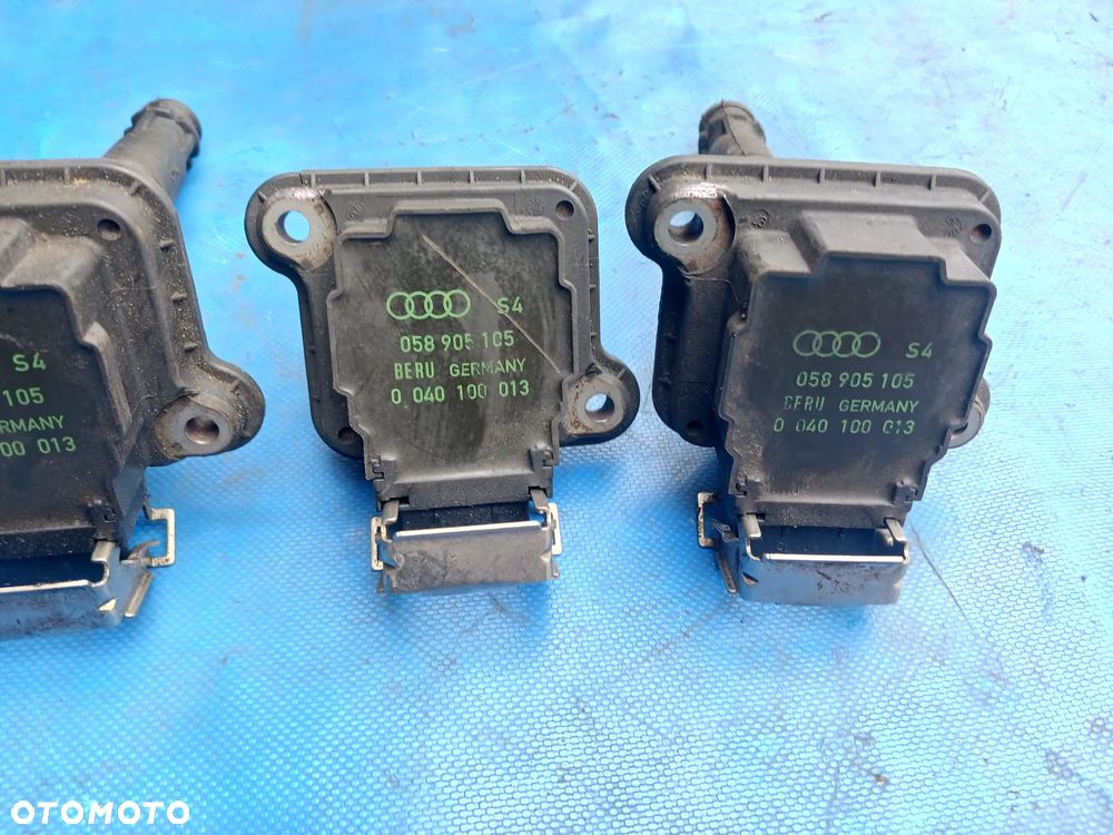 CEWKA ZAPŁONOWA BERU 058905105 AUDI A3 8L A4 b5 A6 c5 Passat B5 GOLF IV Skoda Octavia 1.8T 1.8 TURBO AGU AEB - 2