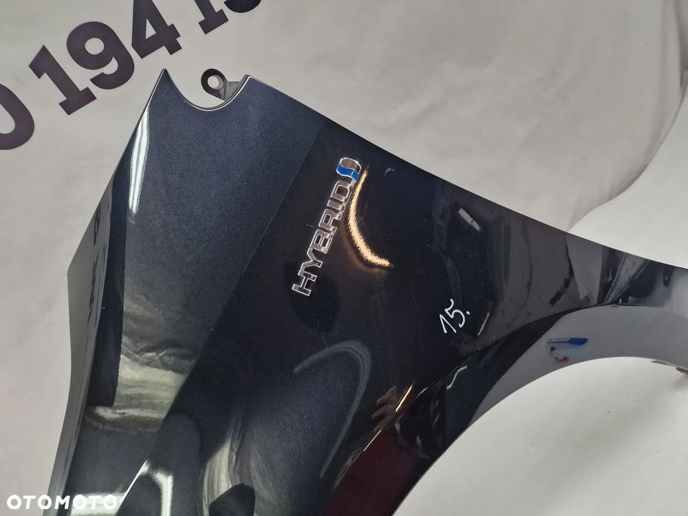 TOYOTA YARIS 4 IV 19- LEWY BŁOTNIK PRZEDNI PRZÓD , ŁADNY , CZARNY METALIK , NR AUKCJI BŁ15 - 4