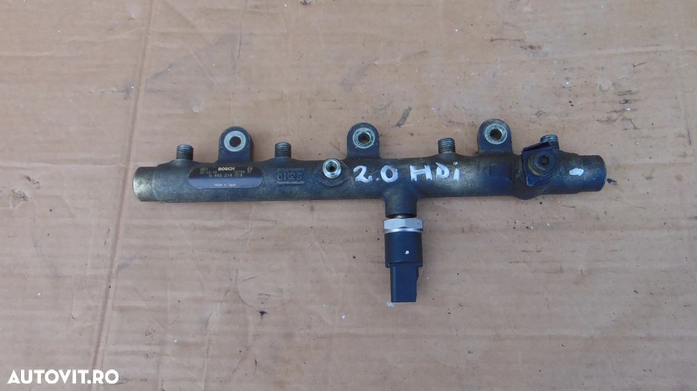 Rampa injectoare Suzuki Grand Vitara 2.0 HDI 16 valve an 2004 cod 0445214019 - 1