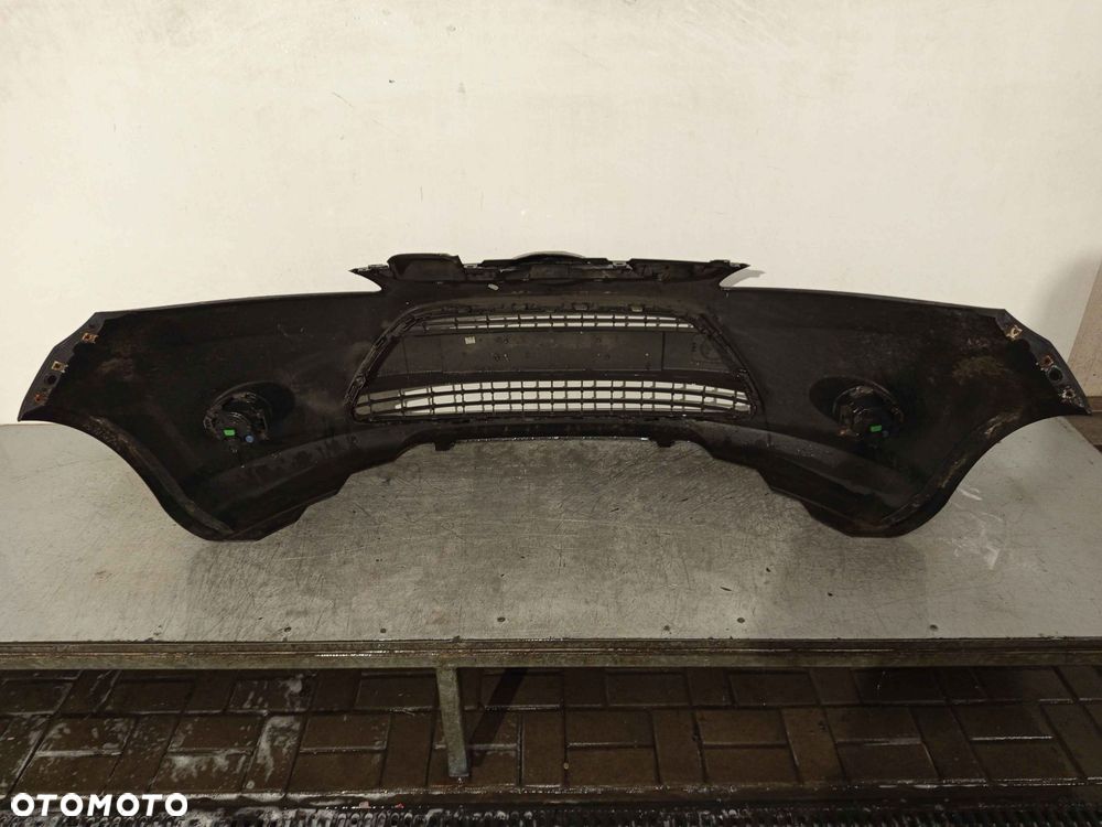 ^ ZDERZAK PRZÓD PRZEDNI DO FORD FIESTA MK.7 VII F0 SZARY GRAFITOWY HALOGENY - 5