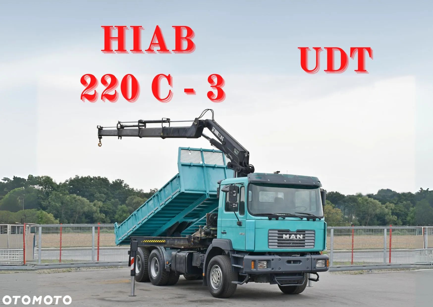 MAN 27 - 314 * WYWROTKA 5,30m + HIAB 220 C - 3 + PILOT / 6x4 - 1