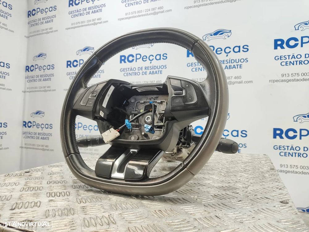 Volante Sem Airbag Em Pele Citroen C4 Cactus - 4