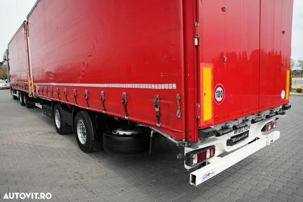 Mercedes-Benz ACTROS 2545 / TANDEM COMBINAT 120 M3 / TRANSIT / 6x2 / PUNTE RIDICATĂ / BIG SPACE / WIELTON / 2021 - 11