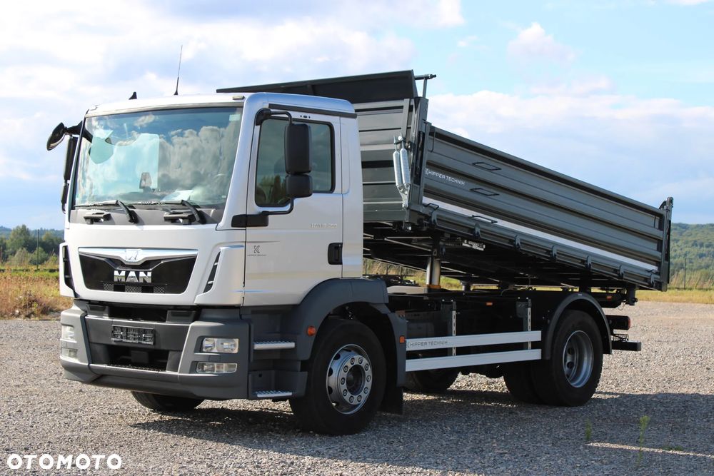MAN TGM 18.290 Nowy 3-stronny Wywrot Kiper Wywrotka Duża ładowność 10700 kg Blokada Atego Antos Arocs Axor TGS TGX - 1