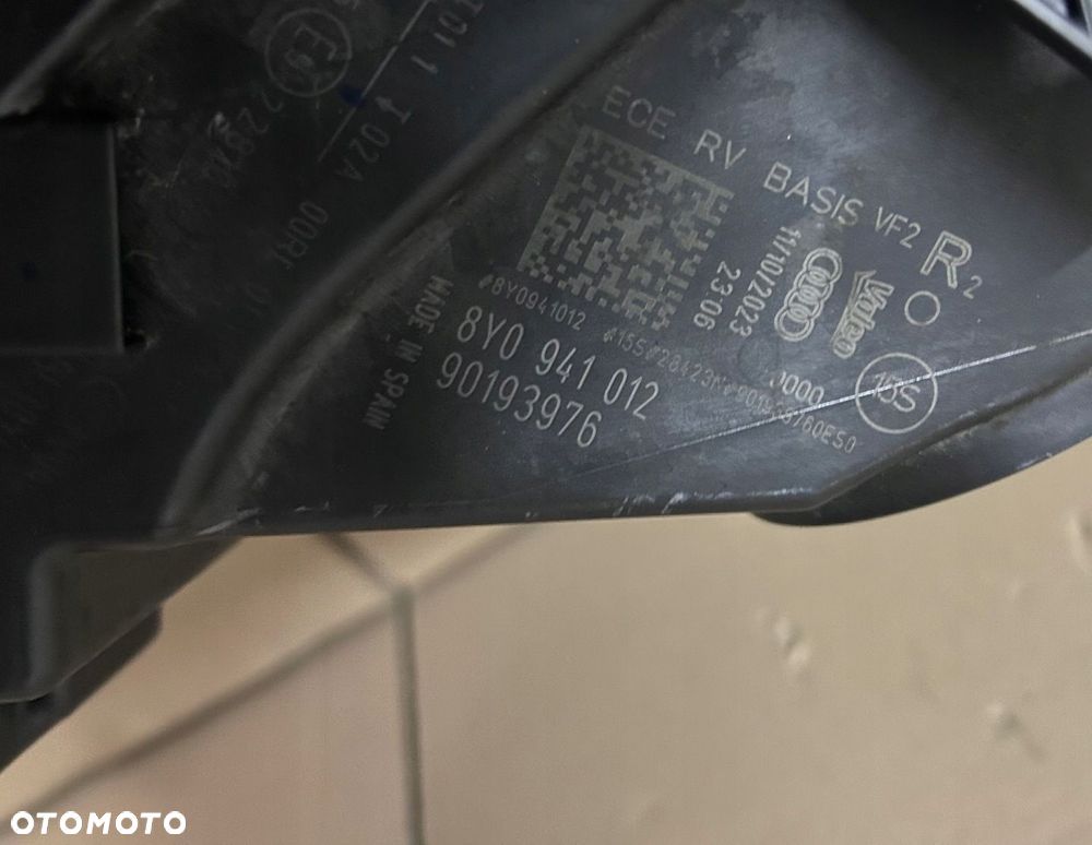 AUDI A3 S3 8Y LAMPA PRZÓD PRZEDNIA PRAWA FULL LED 8Y0941012A - 2