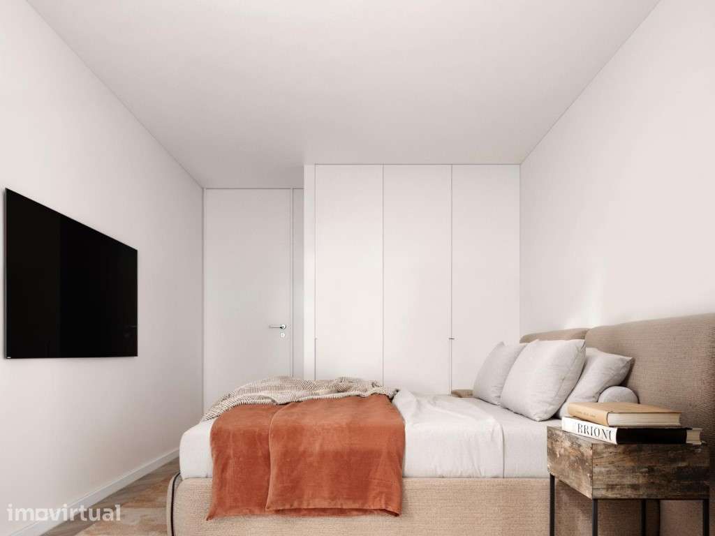 Apartamento T3 novo, com varanda e parqueamento, em Matosinhos. - Grande imagem: 3/15