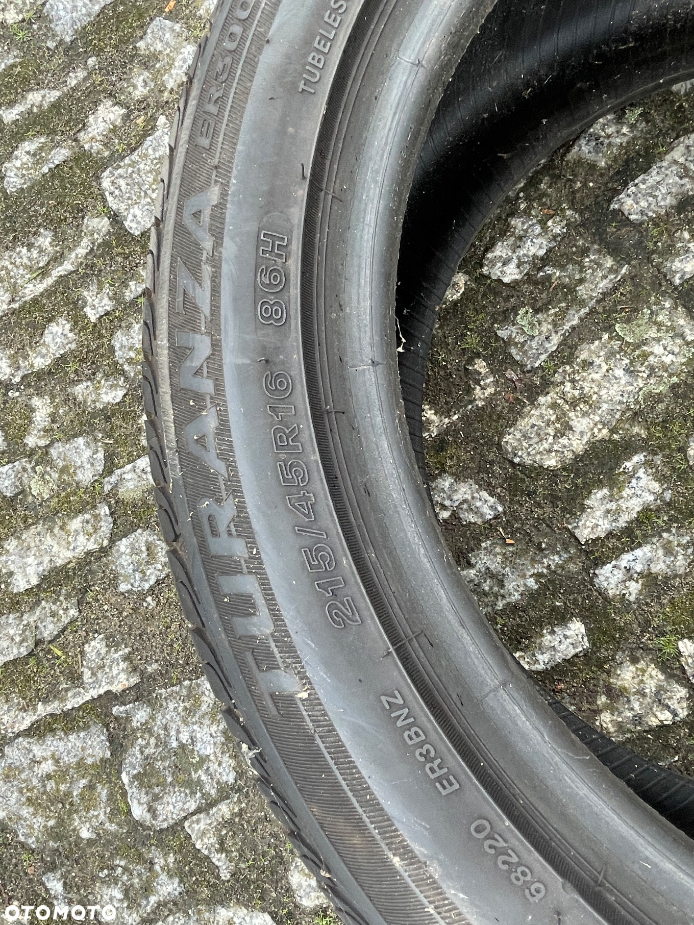 2 x Opona Bridgestone Turanza 215/45/R16 86H 2016 R 6,22mm - 6