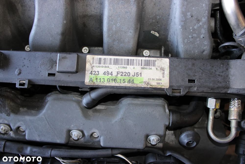 SILNIK 5.0 V8 M113.960 + SKRZYNIA AUTOMAT 7G-TRONIC 722.901 + STEROWNIK / MERCEDES S 500 W220 2005 - 8