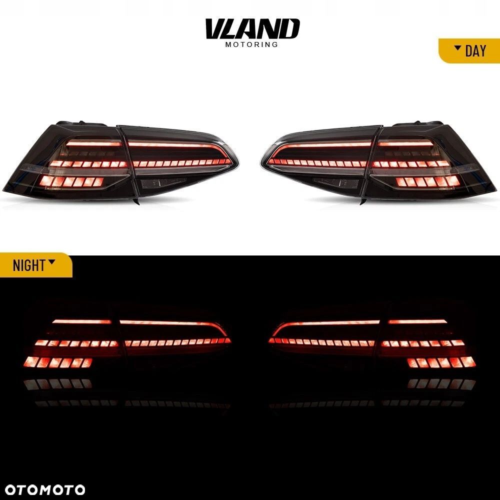 Lampy tylne kpl Vland Full LED Tuning 7.5 Gti look VW Golf VII 7 5g 12-20 - 8