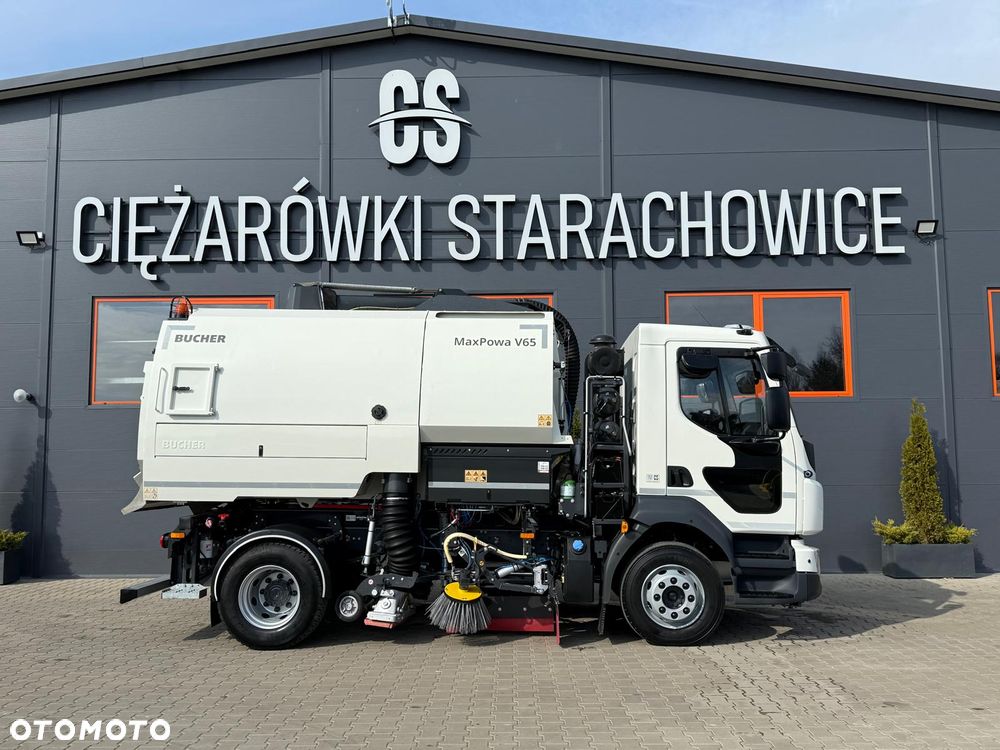Volvo FL 15.250 Euro 6 // zamiatarka JOHNSTON VT652 //  BUCHER // odkurzacz , polewaczka - 8