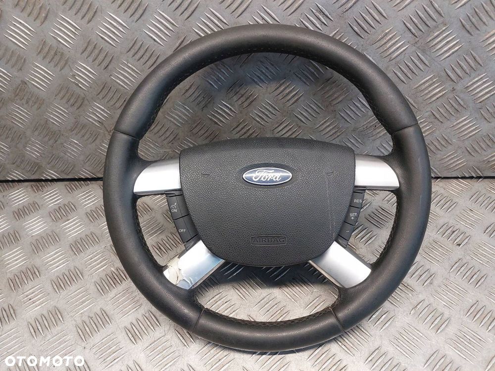 ZESTAW AIRBAG POSTRZAŁOWY FORD FOCUS MK2 KOKPIT KIEROWNICA PASY MANETKA - 7