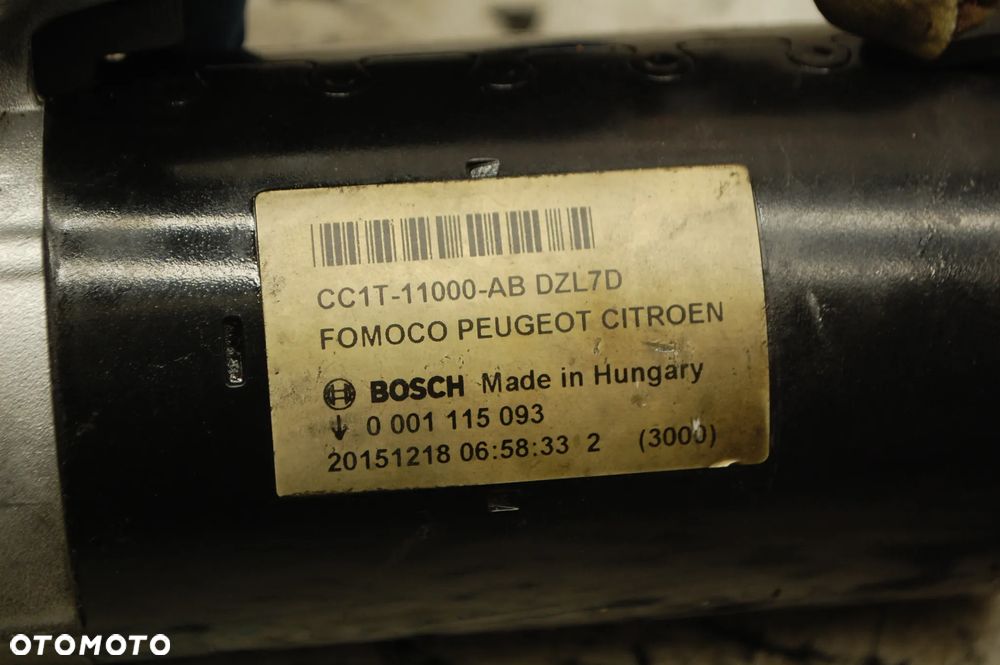 ROZRUSZNIK REGENEROWANY BOSCH 0001115093 PEUGEOT BOXER 2.2 HDI JTD JUMPER TRANSIT - 4