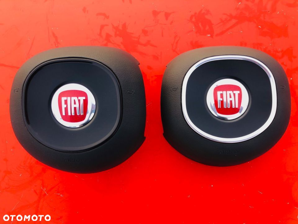 FIAT TIPO EMBLEMAT ZNACZEK DEKIEL LOGO FIAT PODUSZKI POWIETRZNEJ PODUSZKA POWIETRZNA KIEROWCY AIRBAG AIR BAG SRS !!! - 1