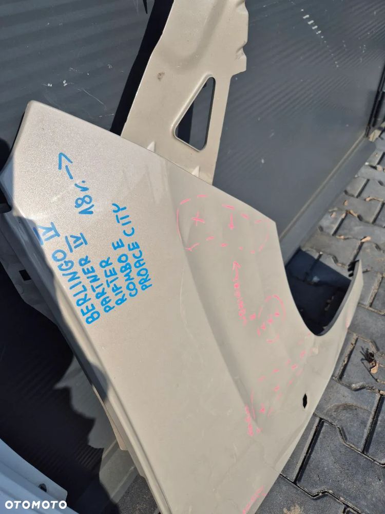 BŁOTNIK CITROEN BERLINGO IV / PEUGEOT PARTNER IV / OPEL COMBO E - 7