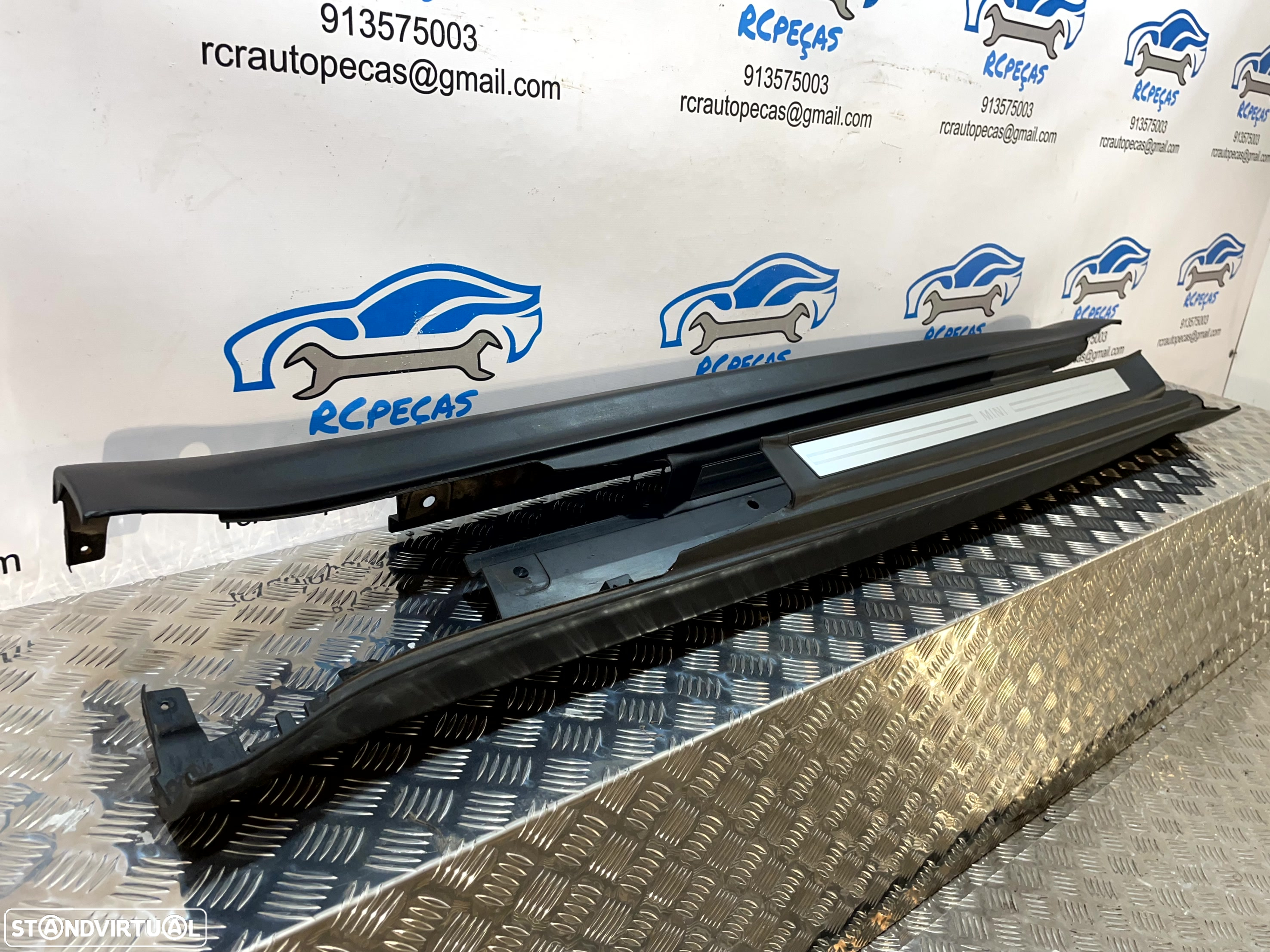 EMBALADEIRA EMBALADEIRAS ESQUERDA DIREITA MINI COOPER R56 R57 R58 R59 11412910 114129 7147915 SAIA SAIAS LATERAL LATERAIS - 2