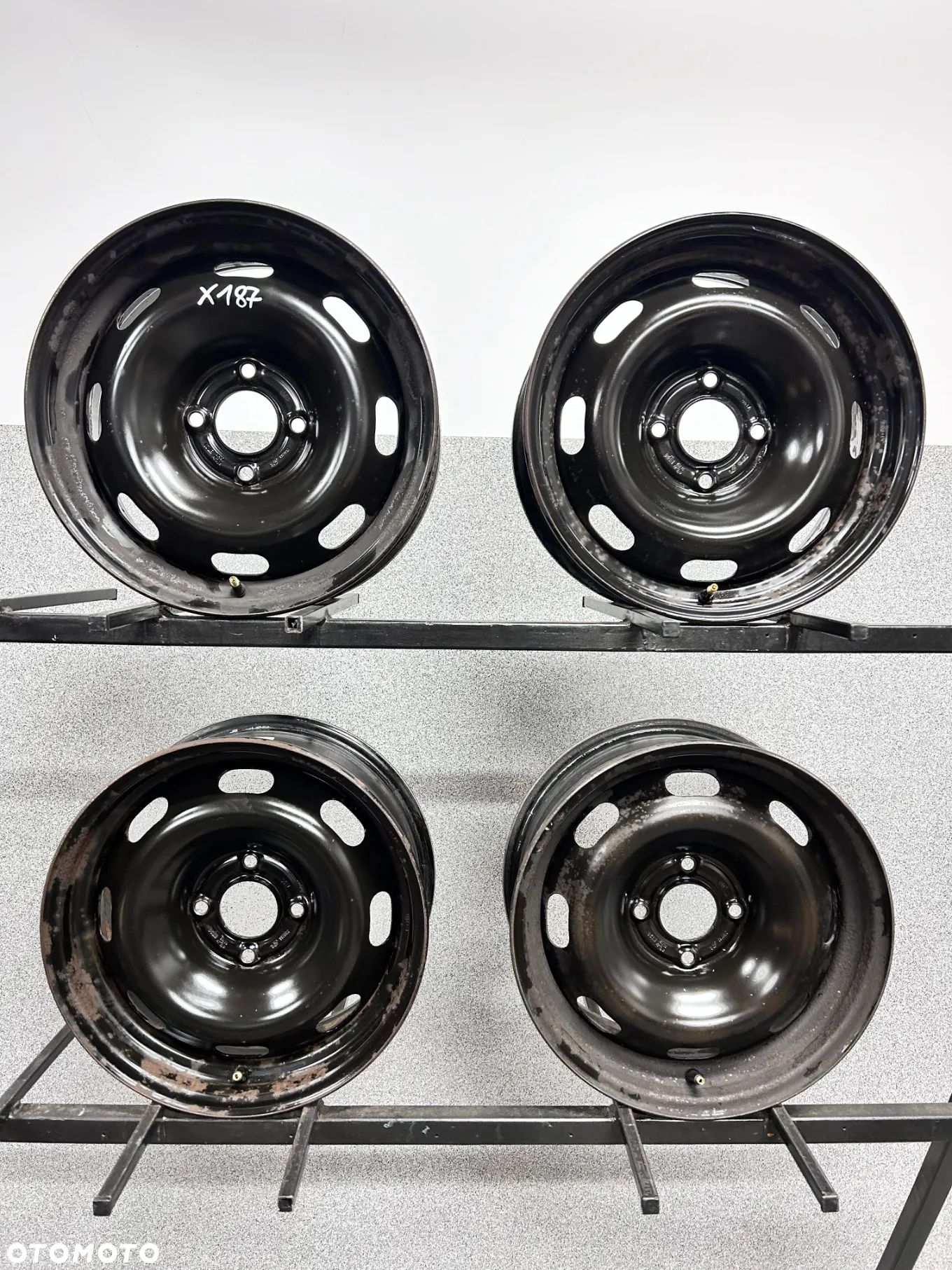 4 FELGI STAL. CITROEN C4 CACTUS , PARTNER , BERLINGO , CROSSLAND 15''  6,5J  ET20 - 1