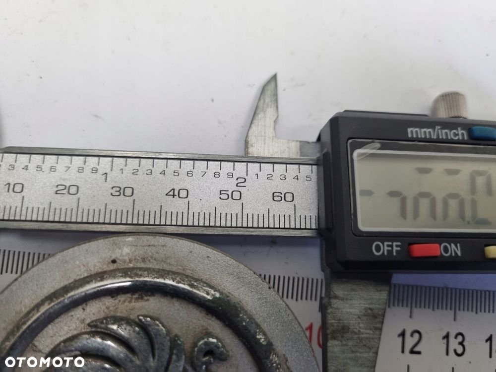 Dekielek Opel Vauxhall Felgi 13117069MJ 64mm Kołpak Zestaw ORYGINAŁ - 7