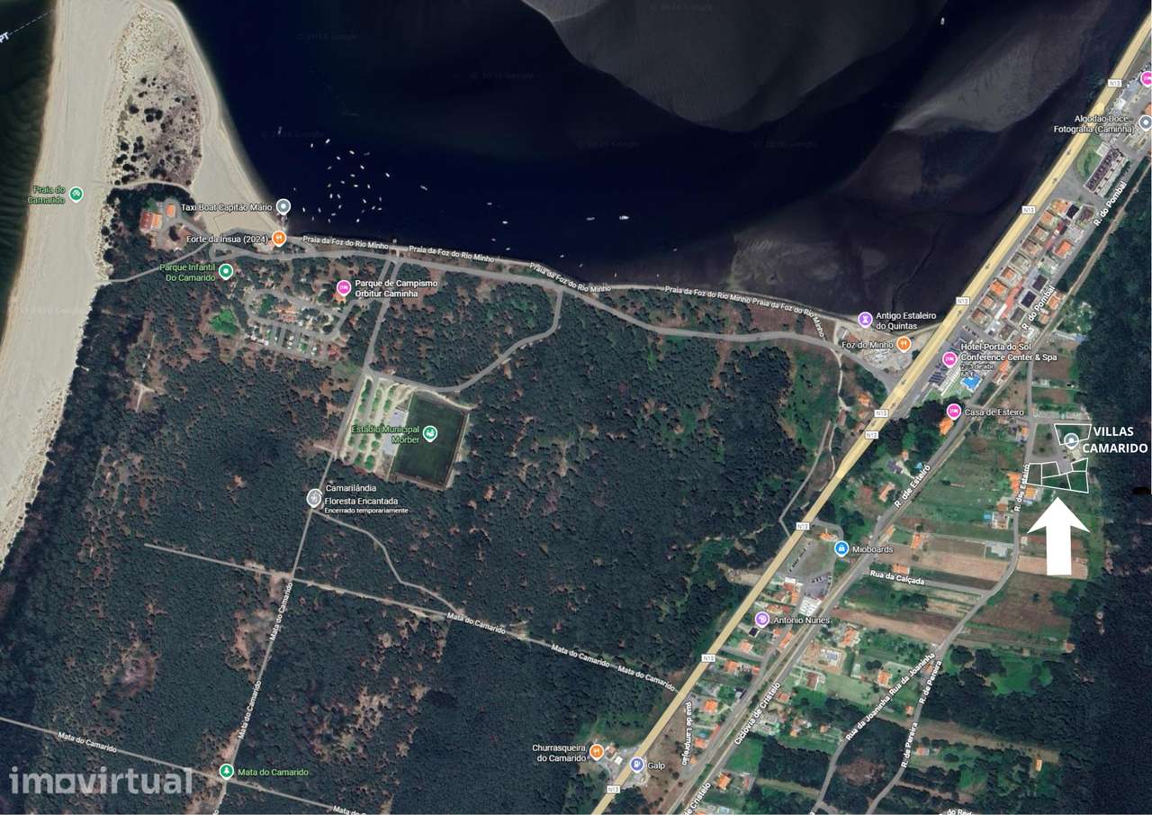 Lote para moradia térrea - Camarido — entre a Praia de Moledo e o rio - Grande imagem: 5/12
