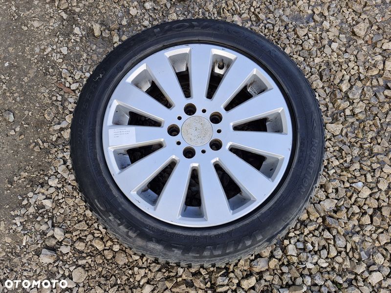 vw passat b6 golf 6 vi felga aluminiowa koło zapasowe 16'' cali 7j et45 dj-402 - 1