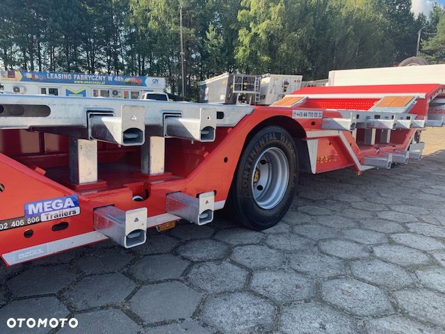 Inny NACZEPA NISKOPODWOZIOWA 3 OSIOWA Z ZAGŁĘBIENIAMI NA KOŁA! najazdy Hydrauliczne! - 26