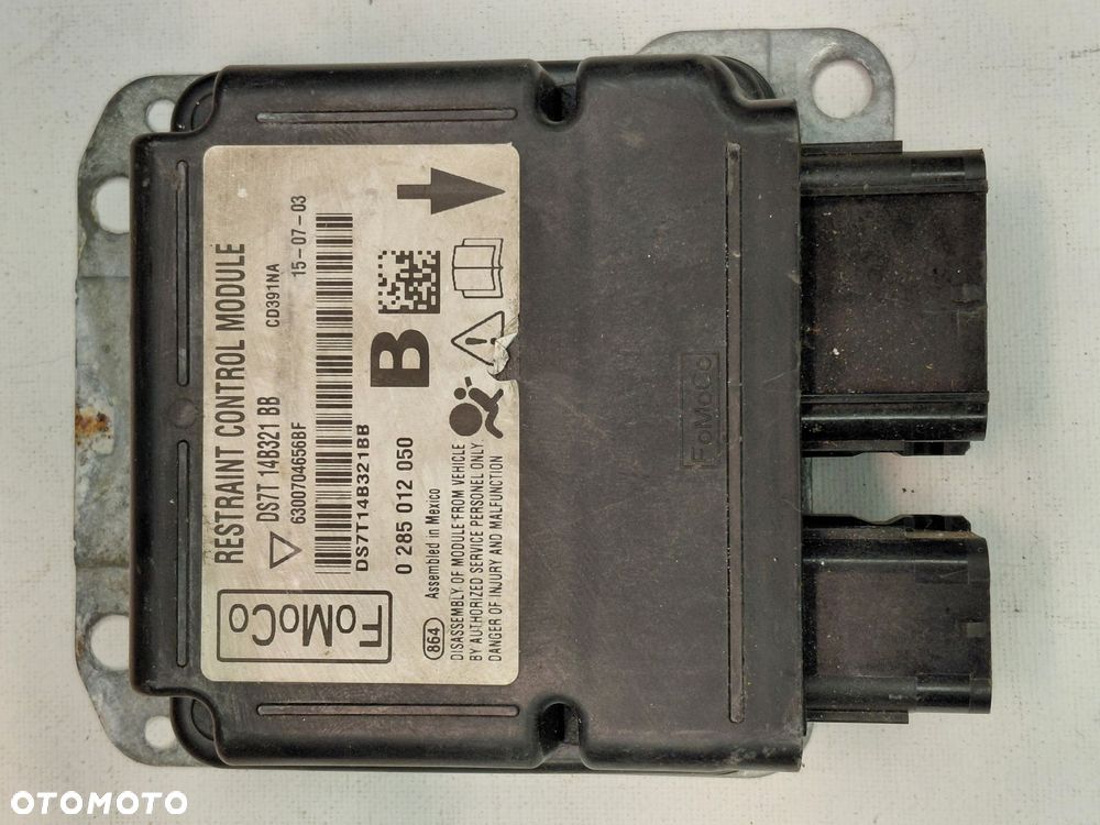 MODUŁ PODUSZEK POWIETRZNYCH SENSOR AIRBAG FORD MONDEO MK5 DS7T14B321BB