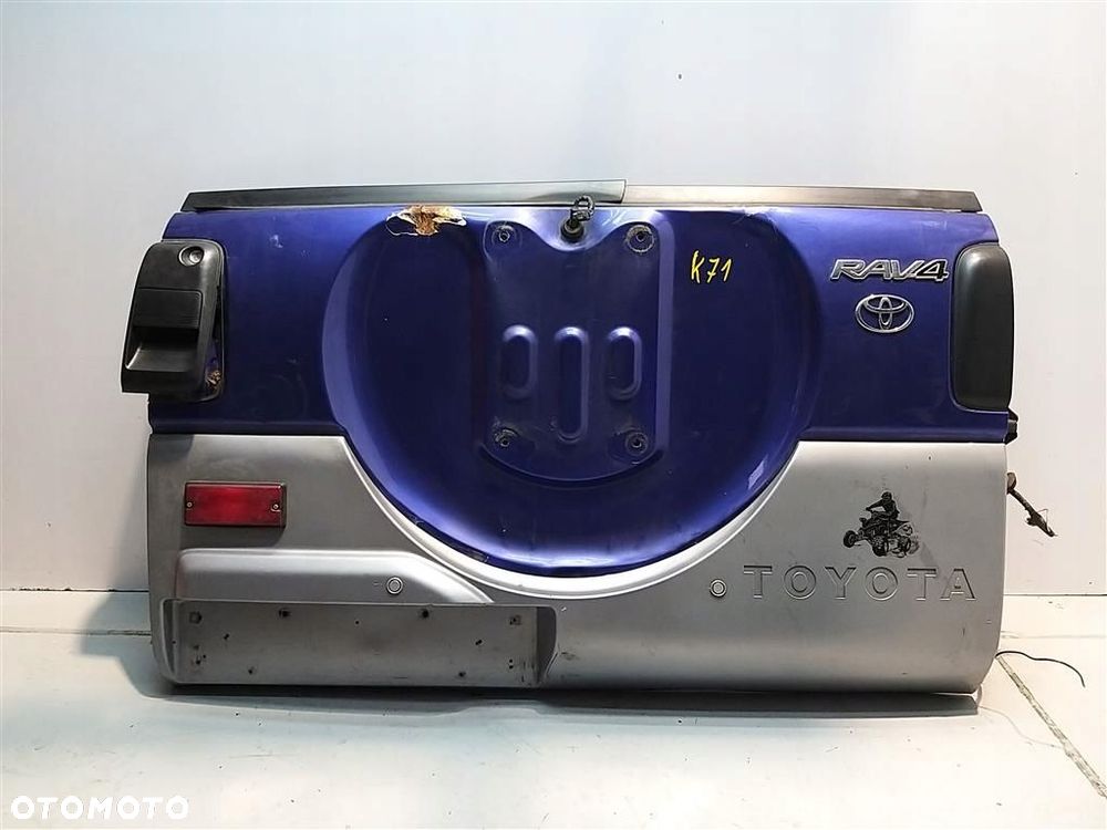 Klapa tył tylna Toyota RAV4 I 1994-2000 NR KOLORU: K71 Niebieski - 1
