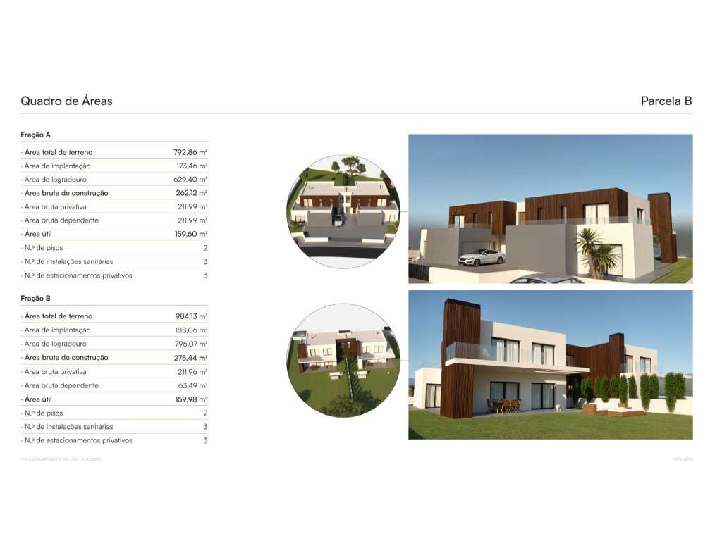 Parcela B | Terreno com projeto para Moradias T4 - Grande imagem: 5/24