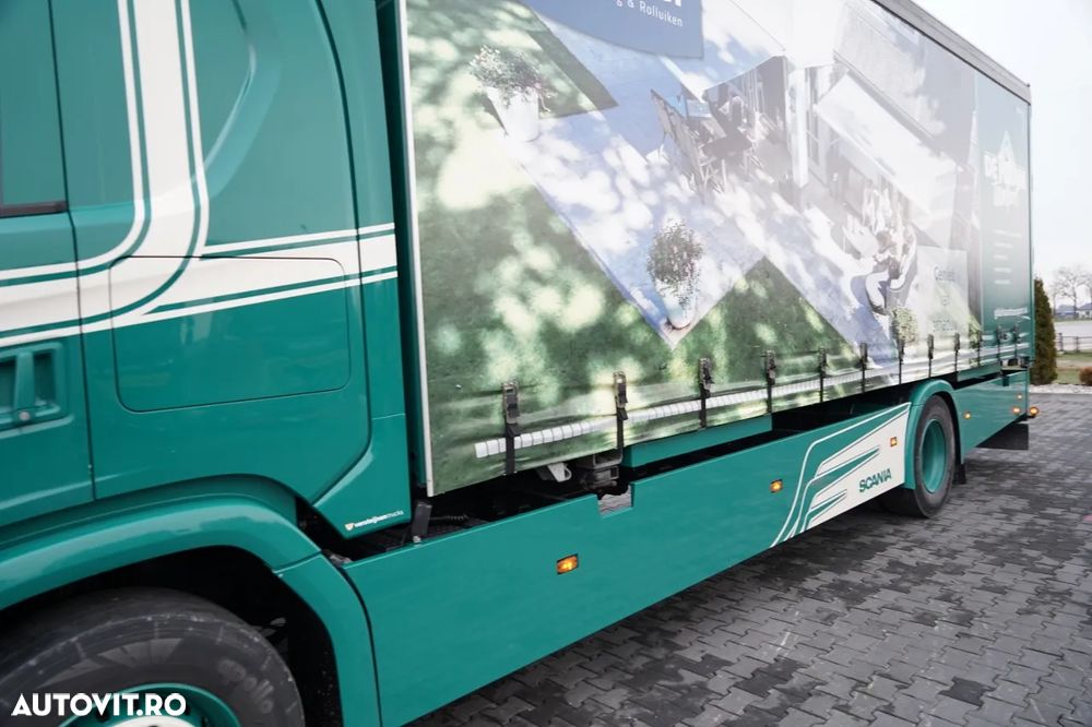 Scania G 280 / SOLO / 4x2 / CORTINĂ - 7,7 m / BDE / FULL AIRMATIC / PLUSĂ / PIELE - 10