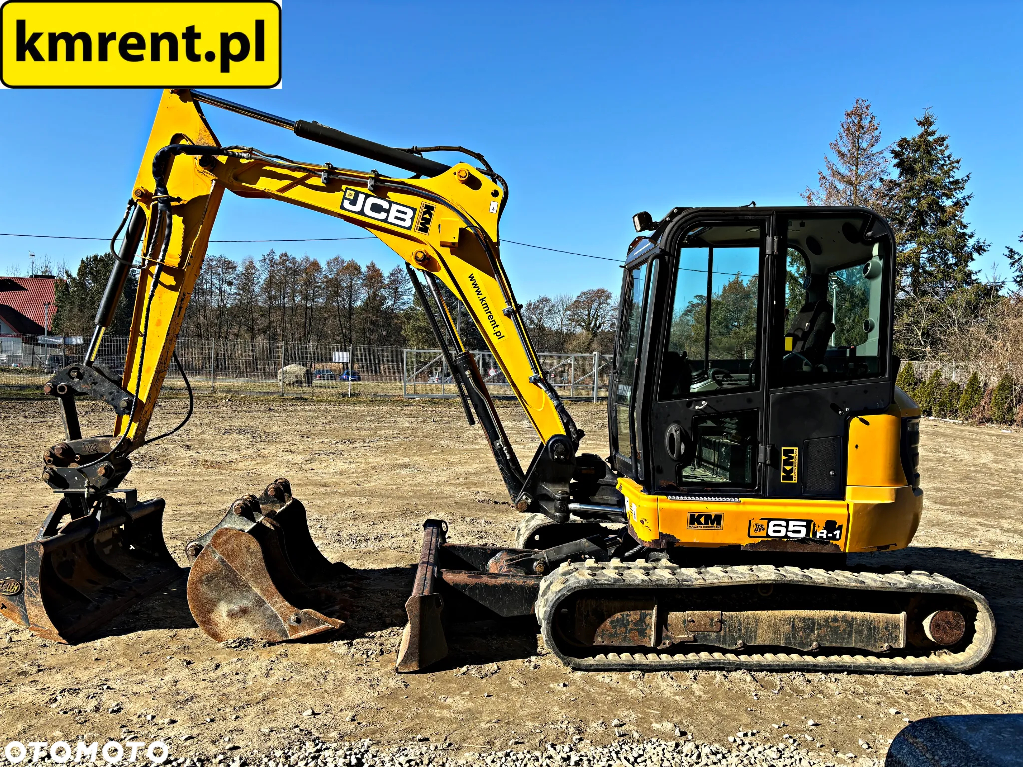 JCB 65R-1 MINI-KOPARKA 2016R. | CAT 307 JCB 855 JCB 8065 - 12